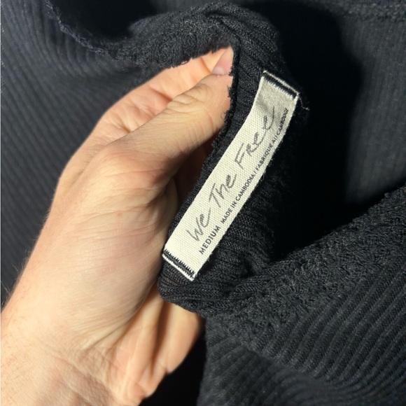 We The Free New Love Ribbed Distressed Tank Top Size Medium - Picture 4 of 6